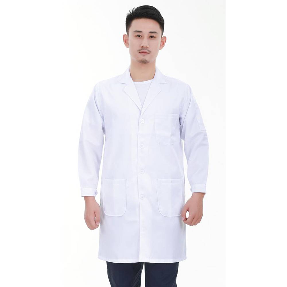 大连食品厂白大褂白衣白大衣实验室服装思戴尔工作服生产厂家定做工装