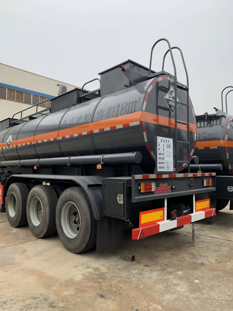 轻量化浓发烟硫酸罐车特运牌硫酸罐车现车销售