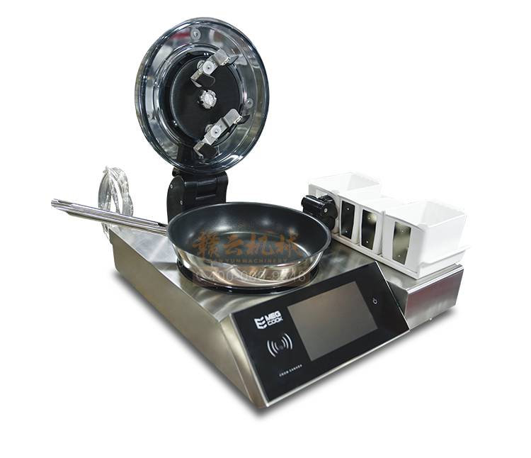 全自动多功能烹饪机器人 商用厨房刷卡式炒菜机