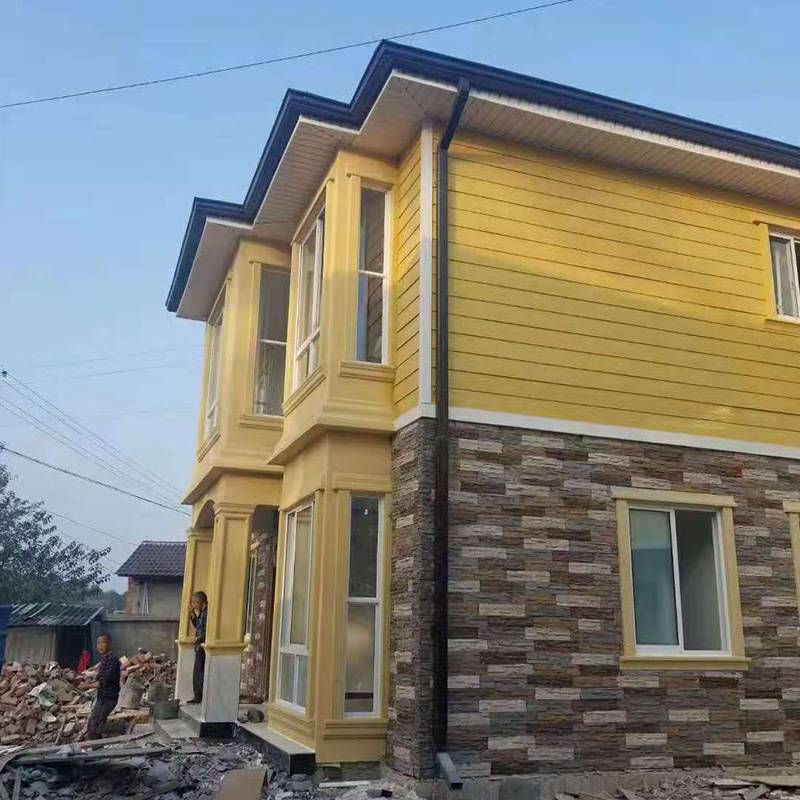 上海洋房别墅铝合金檐槽自建房外墙彩铝落水系统厂家批发