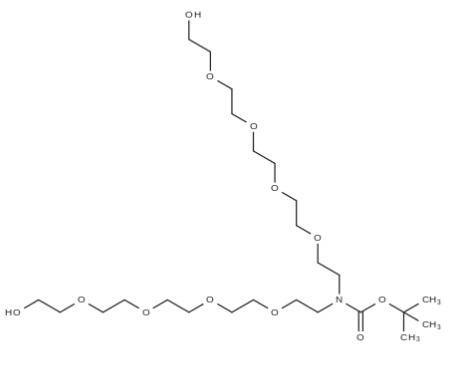 2093154-02-8，N-Boc-N-bisPEG4-OH小分子PEG化合物