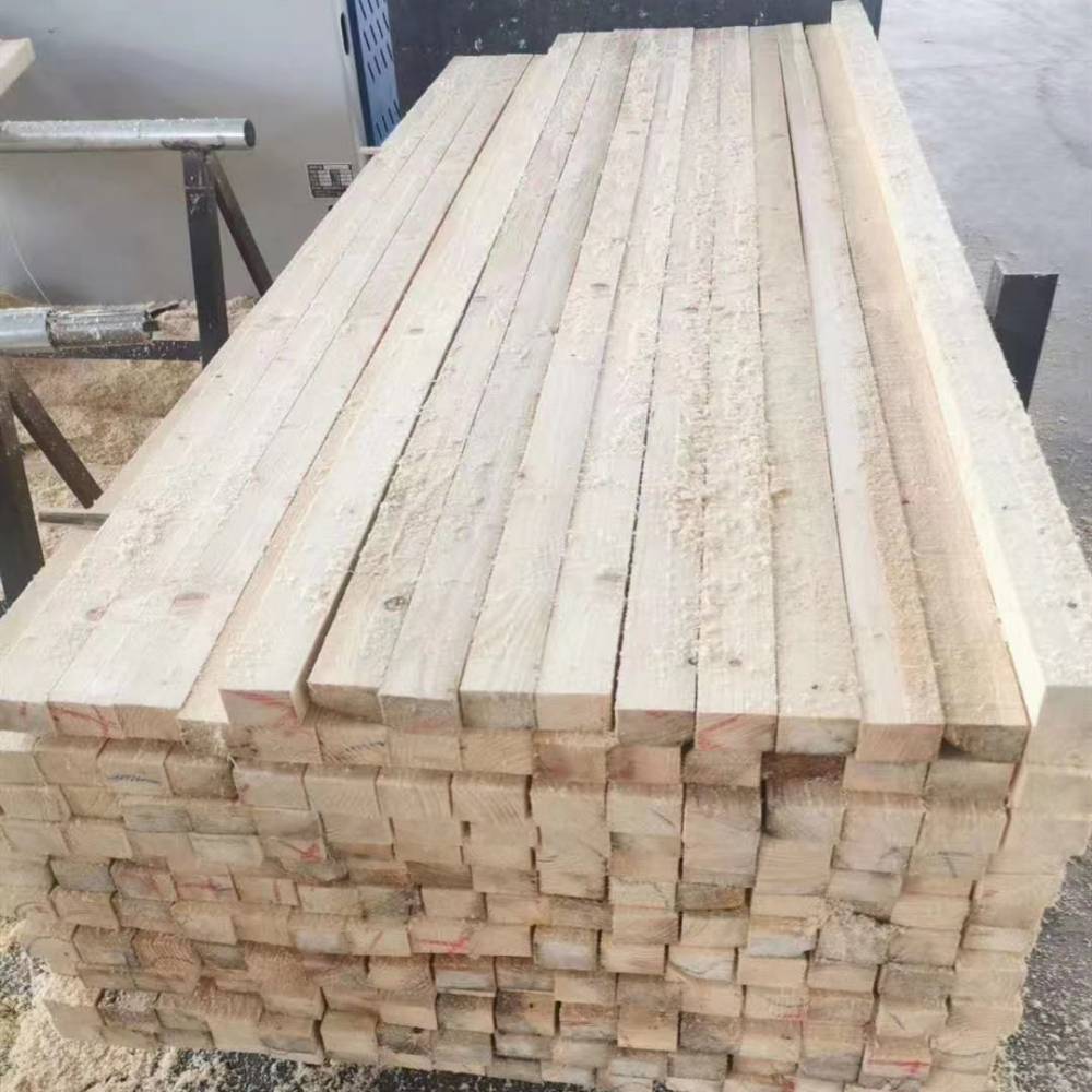 脚手架木板工程落松木架板北京朝阳4米46木方用于基础建筑图片