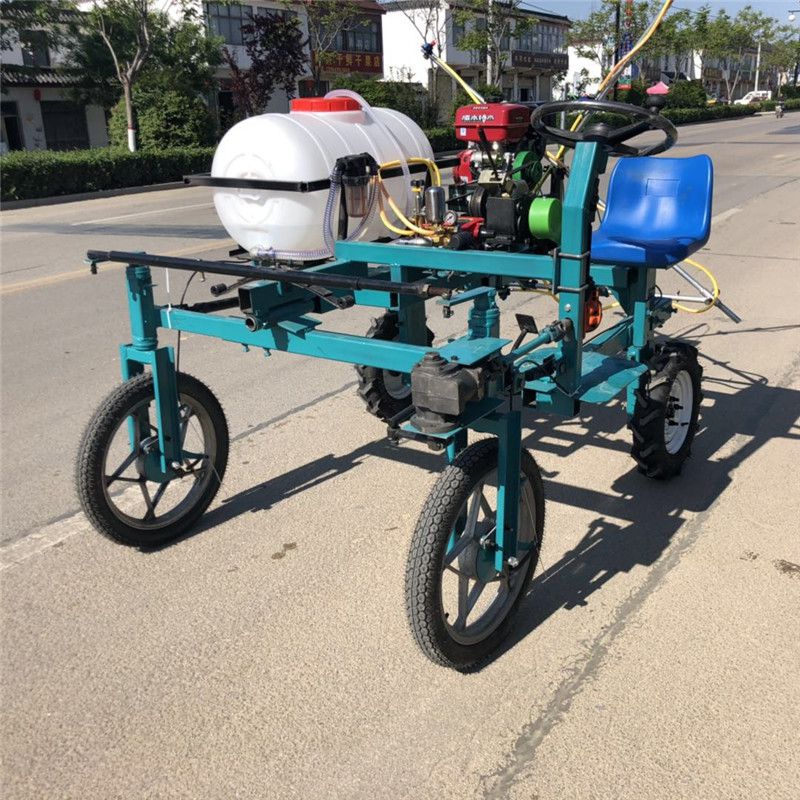 金佳 三轮宽幅喷药机 高压自走式汽油打药机 喷杆可调喷雾器