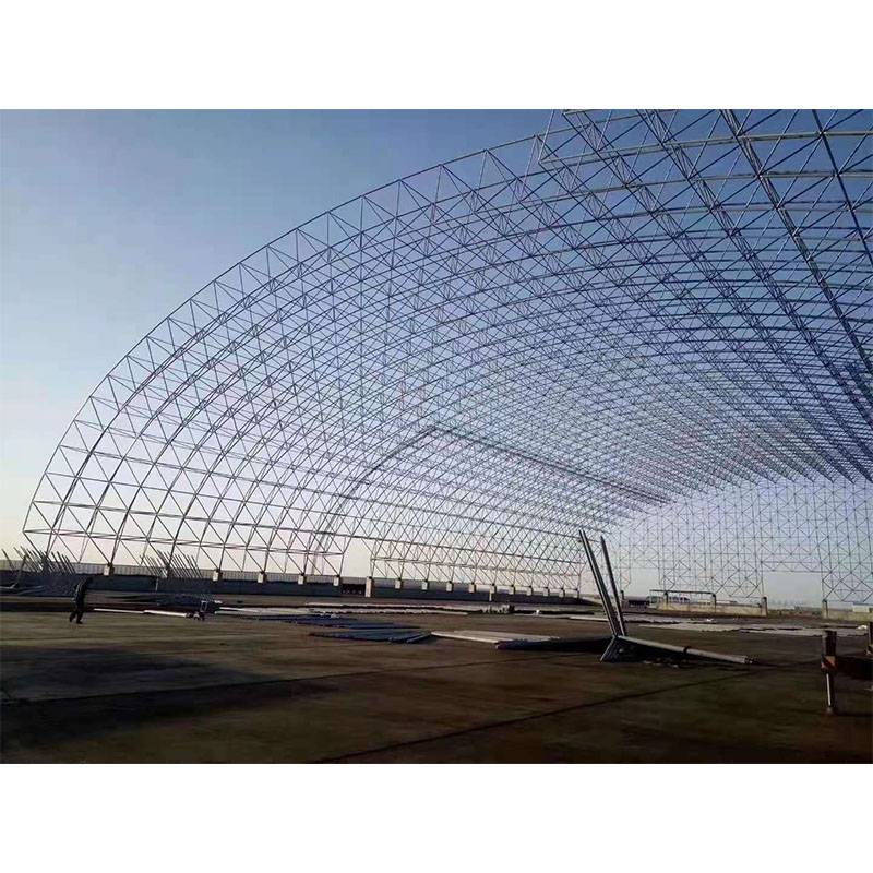 钢结构厂房网架煤棚网架大跨度预应力立体拱桁架体育场网架