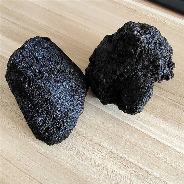 黑色火山石绿化烧烤滤料用园艺无土栽培颗粒赤阳