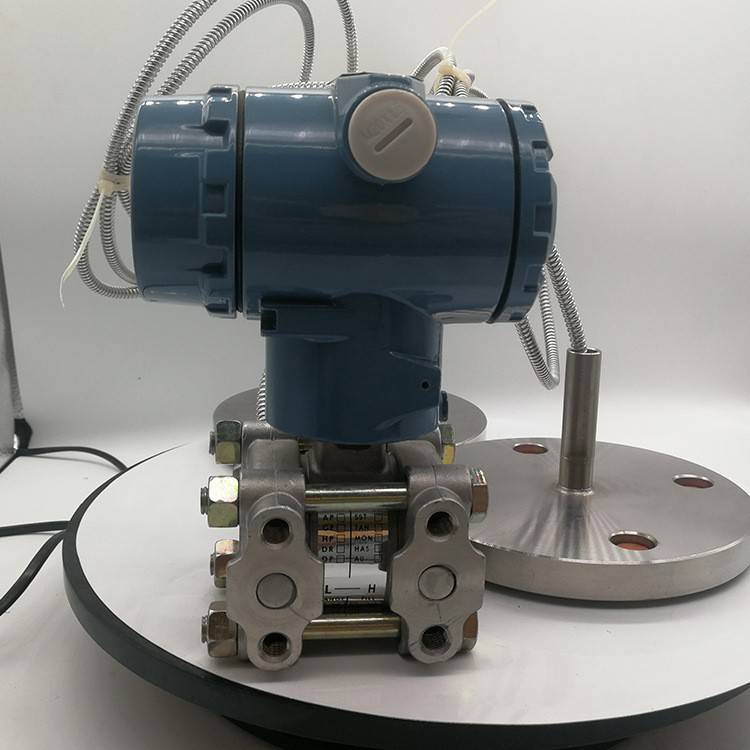 3051单法兰远传液位变送器衬四氟隔膜式压力传感器液位计