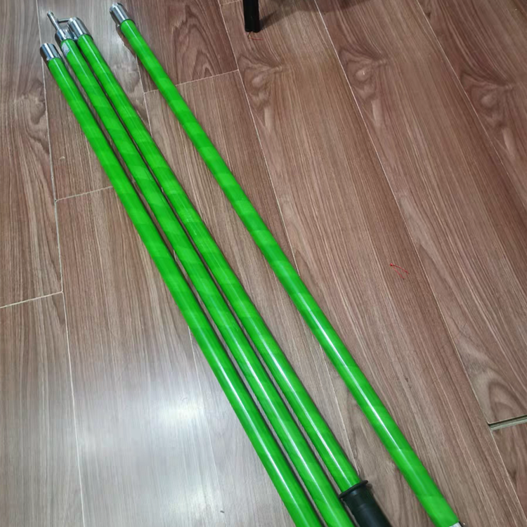 绿色绝缘棒打磨细致拉闸杆电力维修电线杆拉闸令克棒