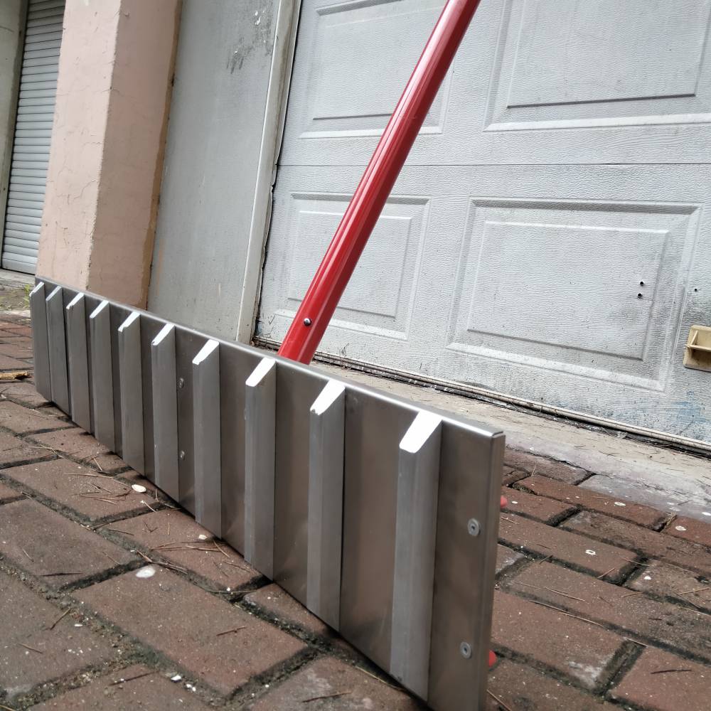 牛场地面拉纹器混凝土拉纹器手动牛场拉槽机