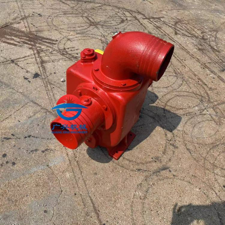 高扬程大流量6寸离心泵工地抽淤泥抽水泵单缸河道泥水泵