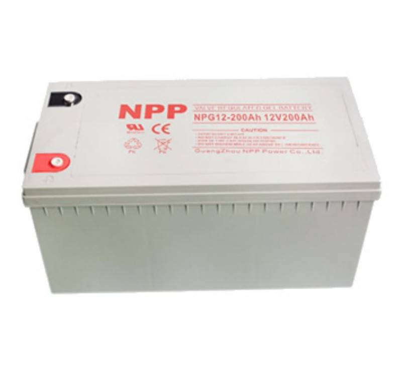 NPP耐普NPG12-80Ah胶体蓄电池12V80适用于EPS消防应急电源用