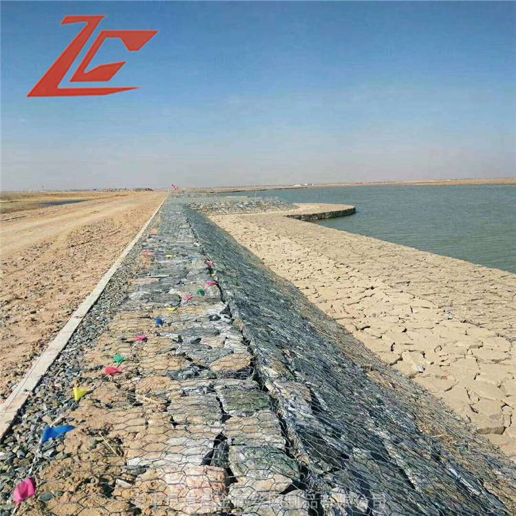 【卓昌镀锌铅丝石笼厂家 护脚铅丝笼抛石 固脚护岸格宾石笼 宾格笼】