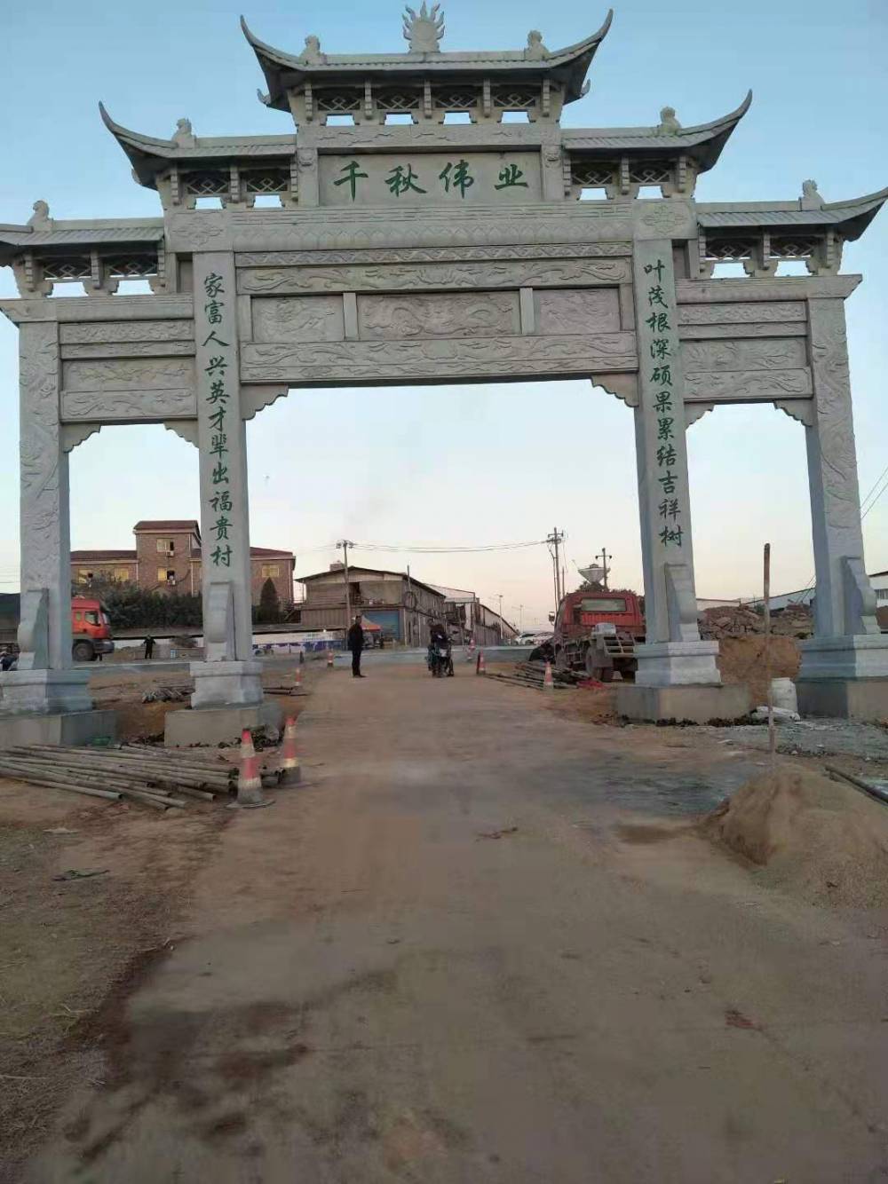 陇南乡村石门楼厂家