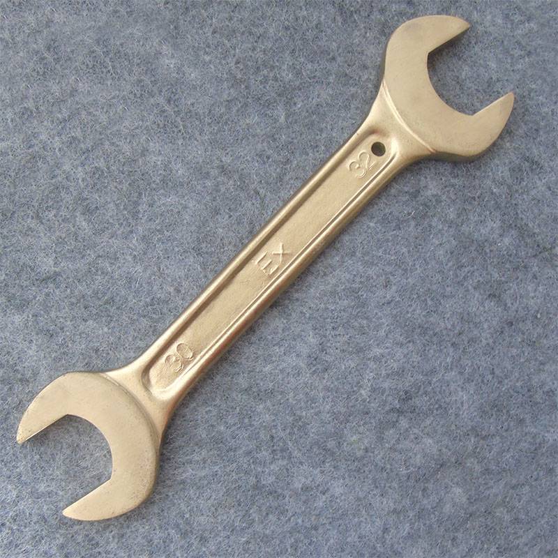 防爆双头呆扳手铍青铜铝青铜开口扳手5576570