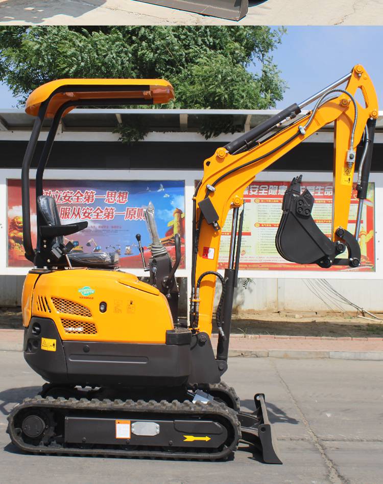 犀牛xn17小型挖掘机进口洋马370发动机微挖铁路工程微型钩机