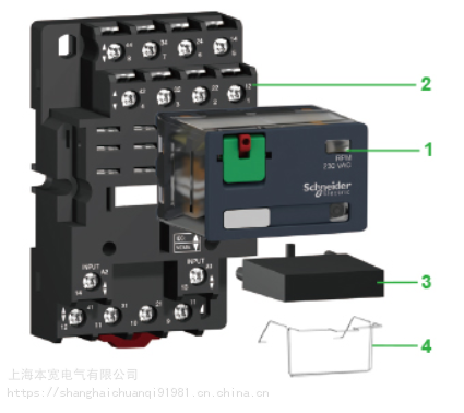 RXG11P7施耐德RXG中间继电器