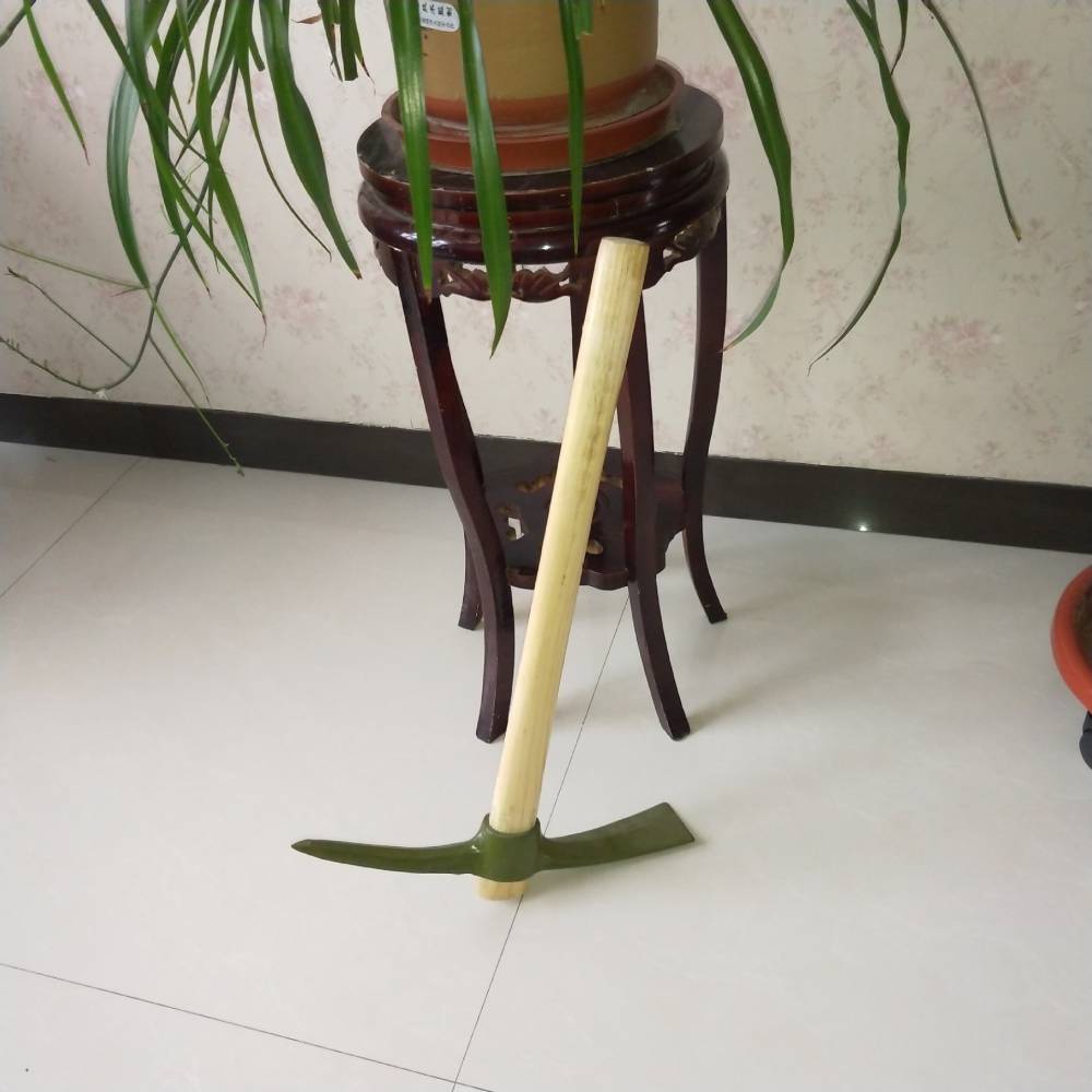 消防救灾工具洋镐洋槐把木柄钢镐十字镐便携镐头破拆镐野营镐