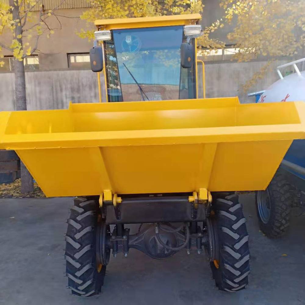 小型翻斗车拓邦机械三马车市政筑路混泥土运料车