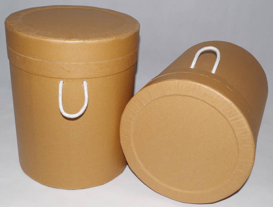 无锡全纸板桶无锡方形全纸桶300mm350mm用在原料包装上图片