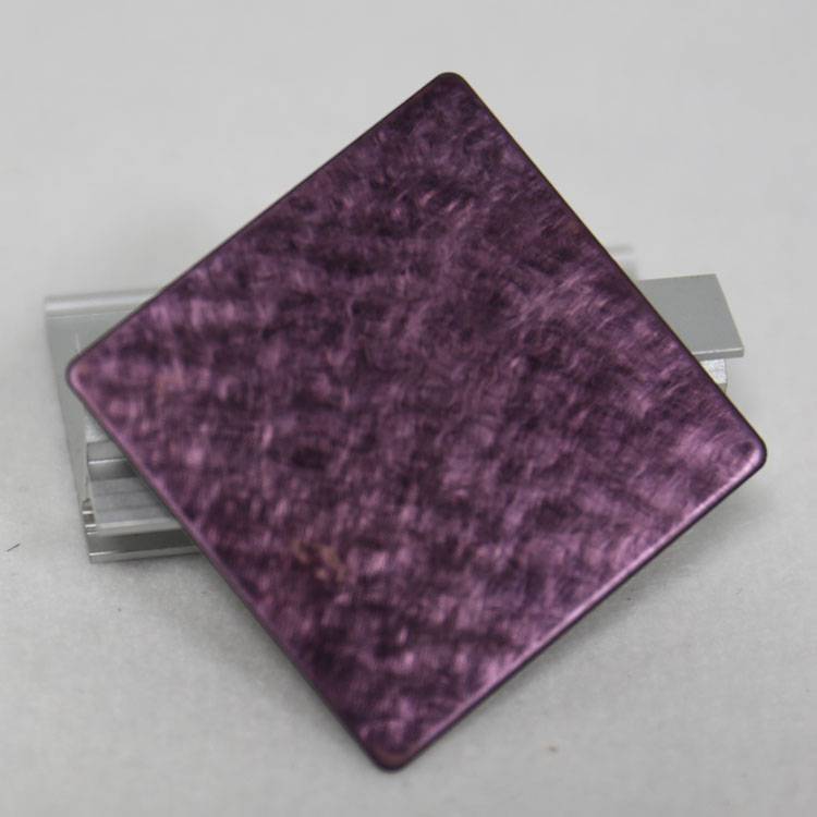 不锈钢样板册图片304圈纹紫铜色不锈钢板