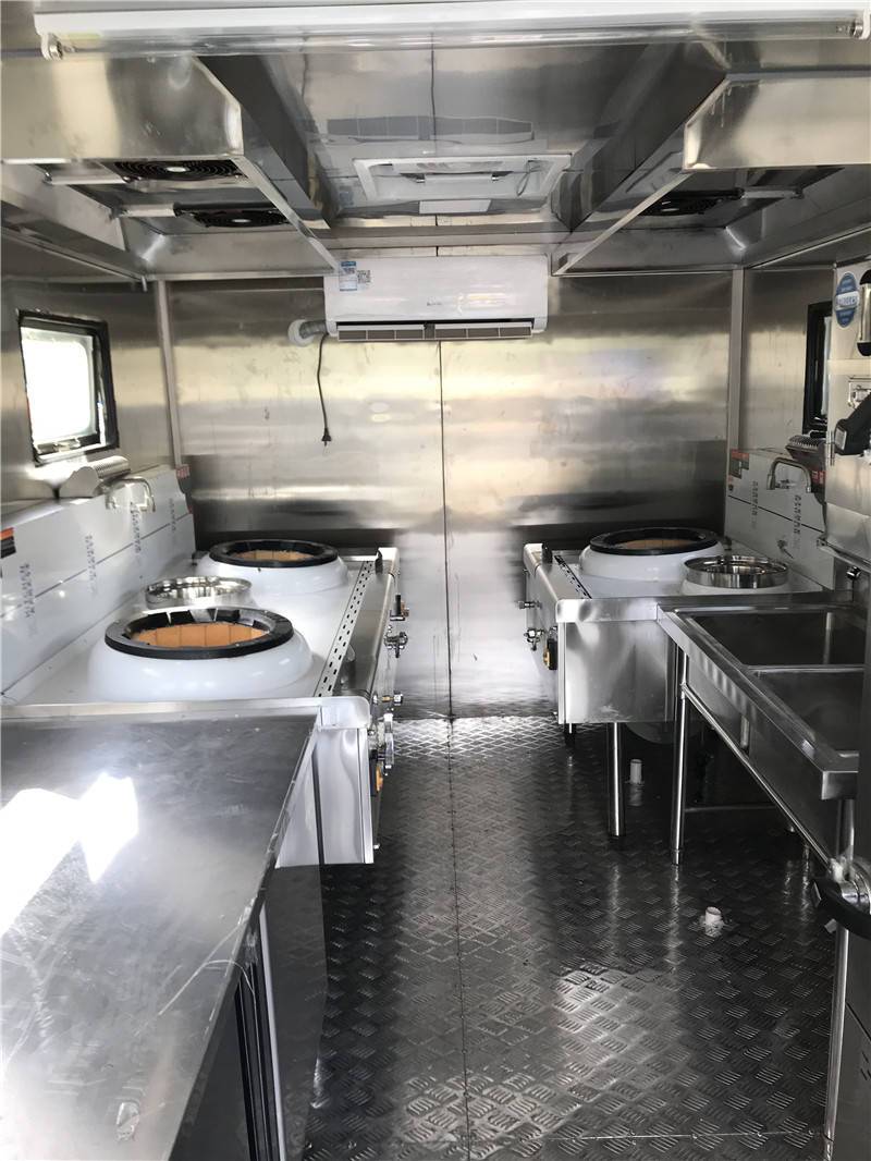 移动就餐车东风移动餐车集训饮食保障车