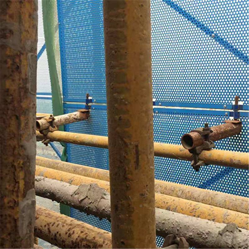 外架安盖楼侧挂钢立网脚手架外附着网片