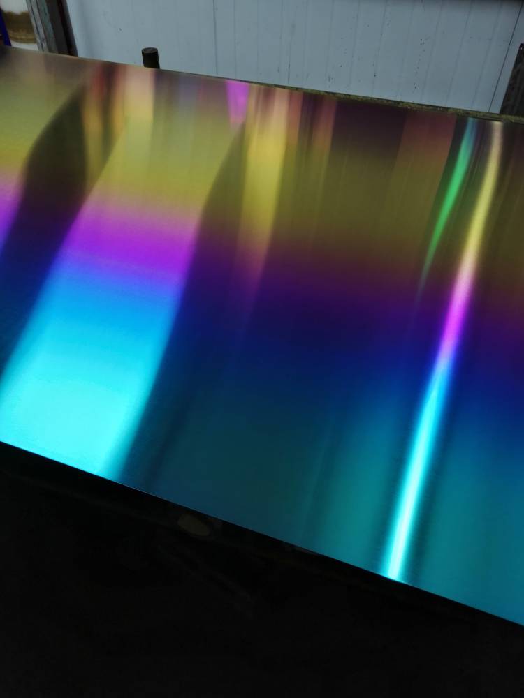 不锈钢拉丝板不锈钢七彩装饰板304不锈钢花纹板