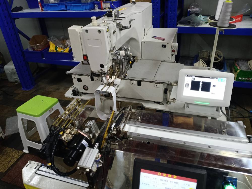 缝得快ms05全自动拼接橡筋机松紧带机