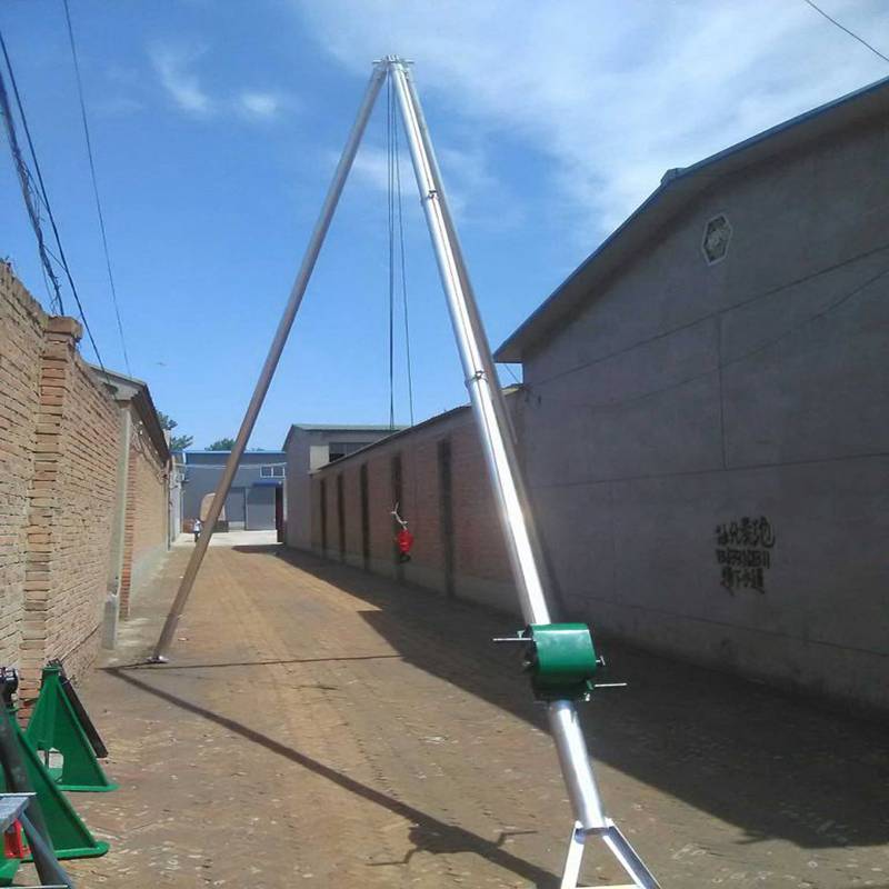 三角拔杆立杆机销售楚雄铝合金三角抱杆生产厂家