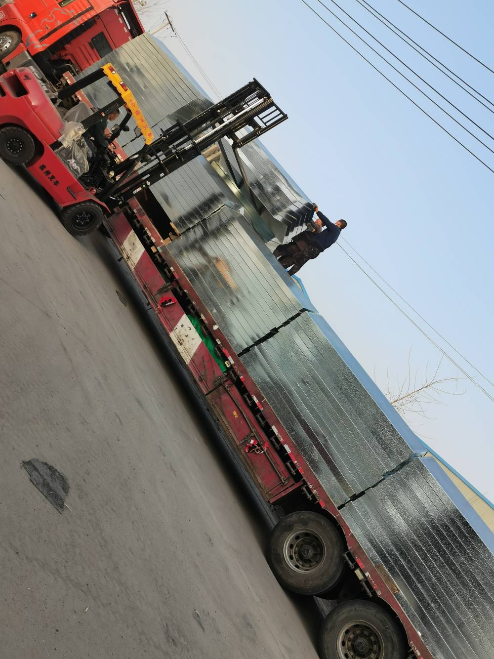 v型消音片 装车发货