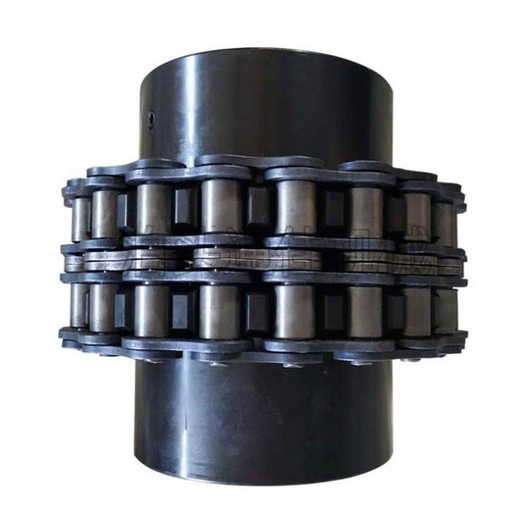 高精度耐磨型带罩壳双排滚子链条联轴器kcgl