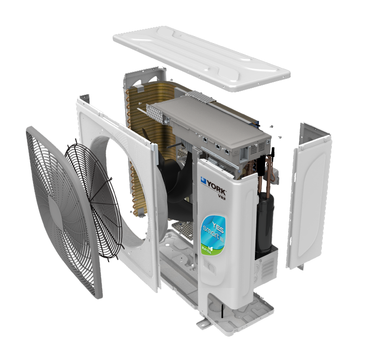 约克单元机风管机u系列中央空调uflll轻享系列北京约克囤货商图片