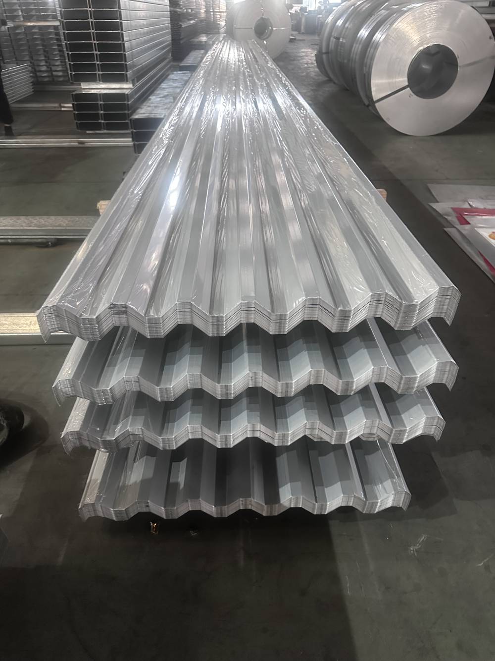 乾浦供应 YX29-190-762型 彩钢墙面屋面板 钢结构维护产品