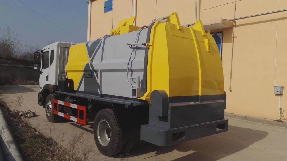 小型自装卸式垃圾车侧装自卸式垃圾车厂家报价方案