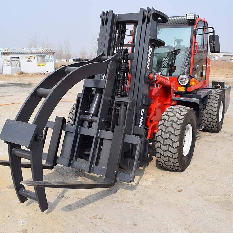 叉车改钢管夹3吨杭叉改叉车废料抓倾翻抓配件匹配安装