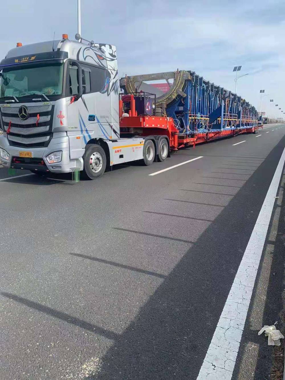 找广州花都十七米五平板车拖头车9米6货车拉货