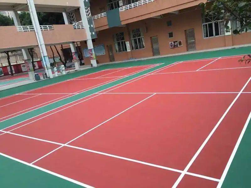 成都全塑型运动场施工