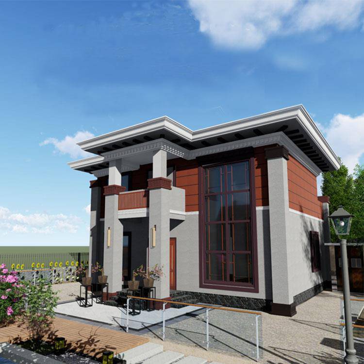 广西绿筑轻钢别墅 二层别墅18万起施工  包设计