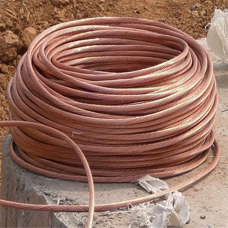 河北昌顺防雷工程铜覆钢绞线镀铜钢绞线避雷接地引线