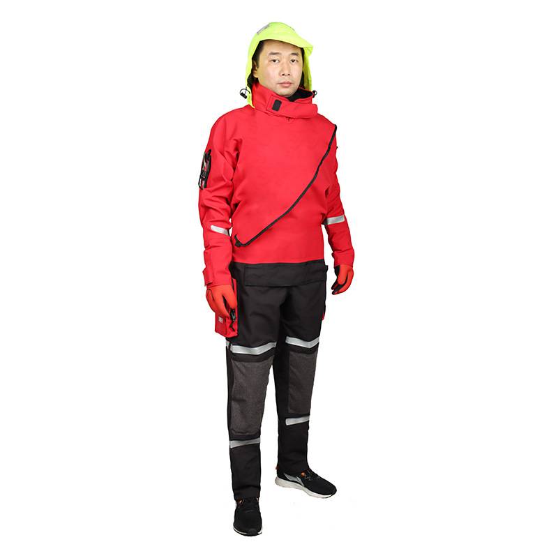 wbgfo2连体长袖半干式服抢险应急救援服氯丁橡胶潜水服