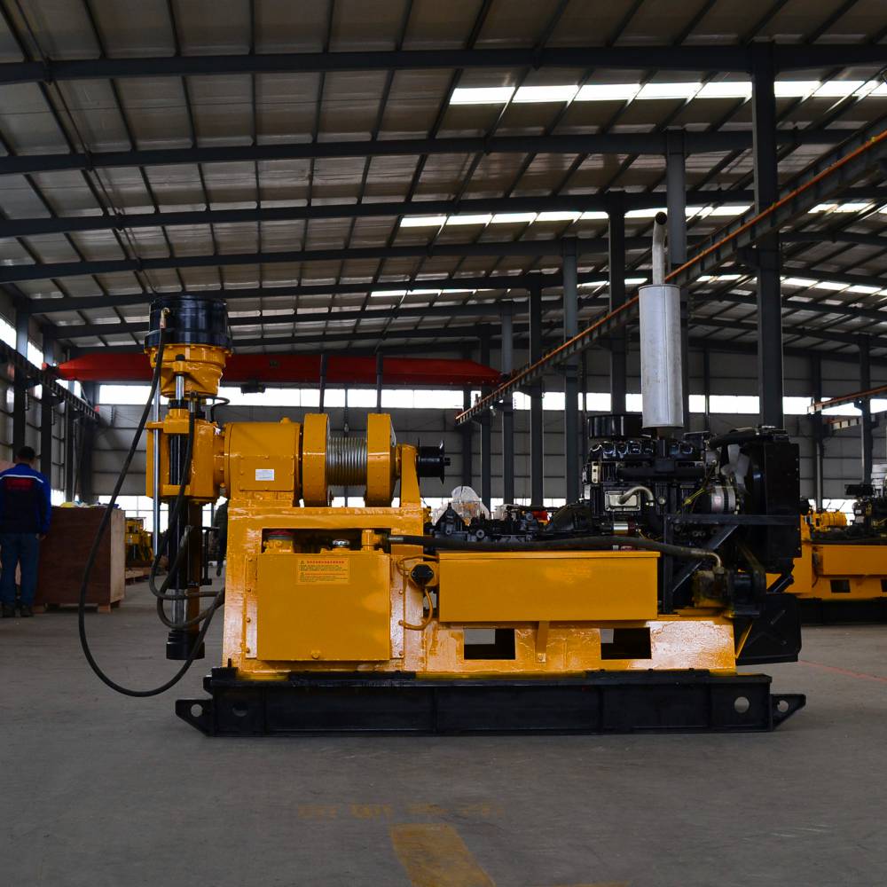600米工程水井钻机xy3大型液压打井机民用钻井机