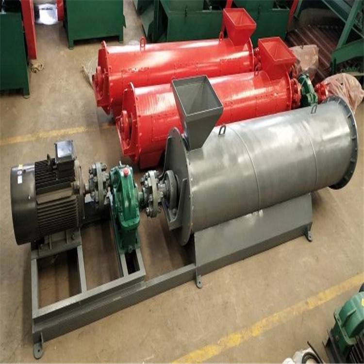 饼粕三合一造粒 转鼓式混合机 鸡粪化肥制粒均匀