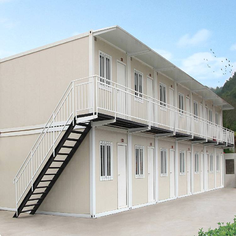 星会明 建筑工地住人打包箱 岩棉板双层拼装式箱房定制