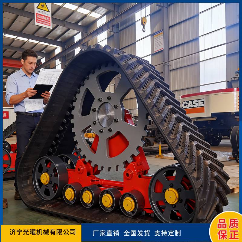 15/24防陷履带底盘沼泽地履带底盘总成更换简单