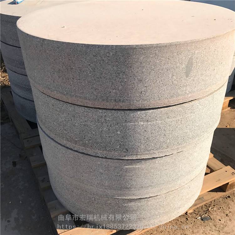 双鸭山商用石磨香油机 石磨加工 原汁原味香油电动石磨 芝麻酱石磨