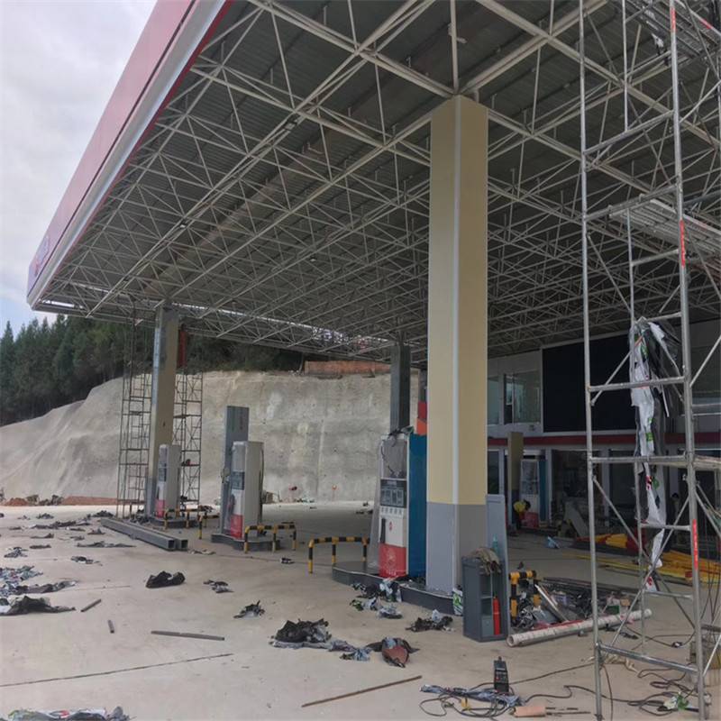 加油站钢结构雨棚铝单板防火烤漆铝板厂家
