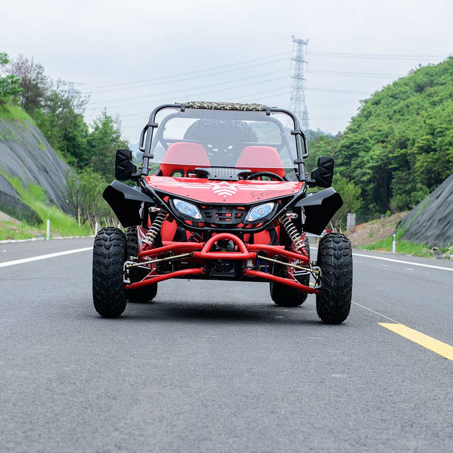 自动挡盘式汽油卡丁车四轮炫酷越野车景区观光游乐车utv