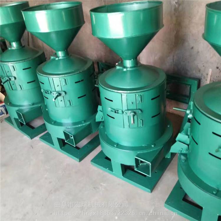 甘肃碾米机 家用小型铁棍式优质碾米机大型脱皮碾米机
