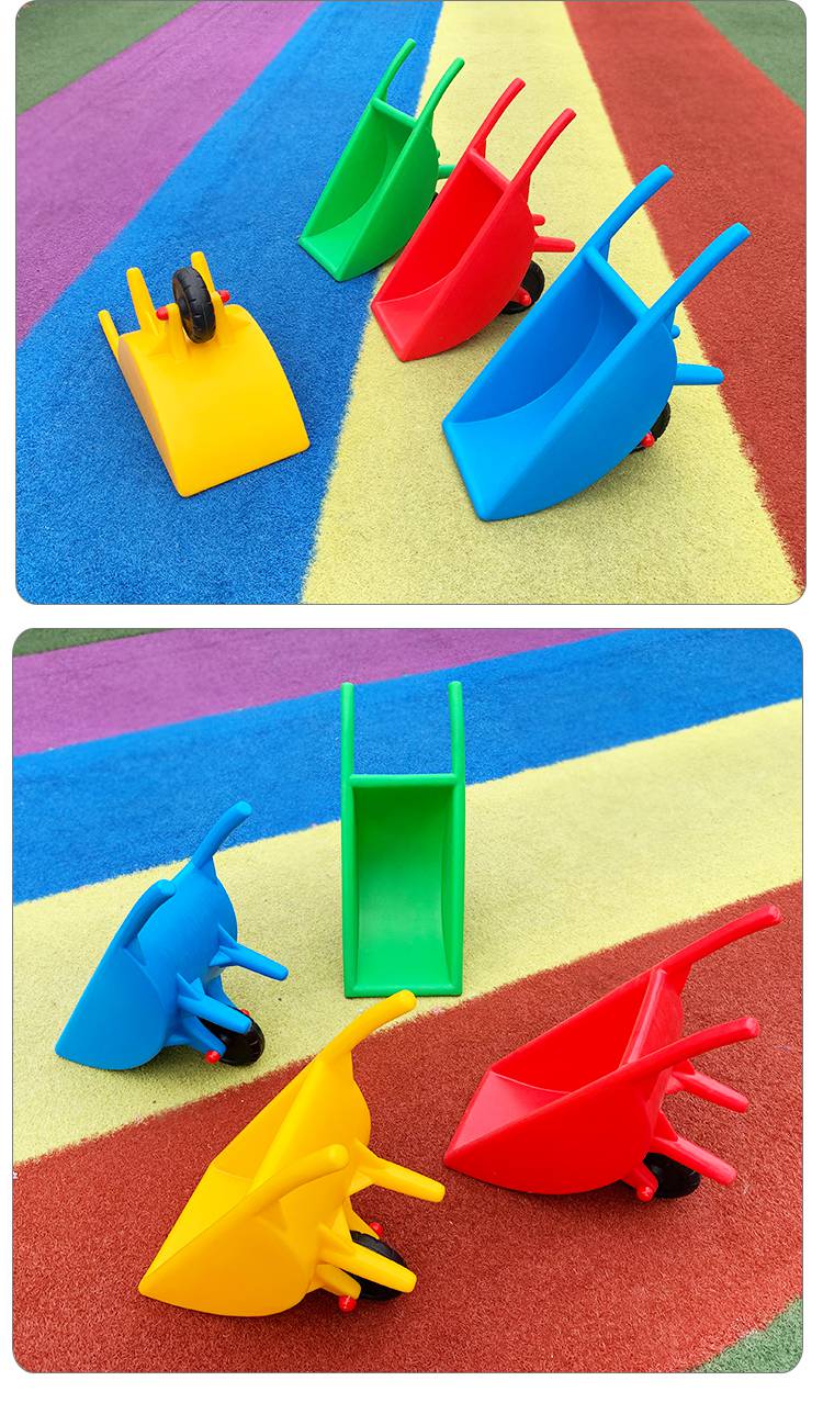 幼儿园独轮车滚塑独轮车幼儿园儿童独轮车