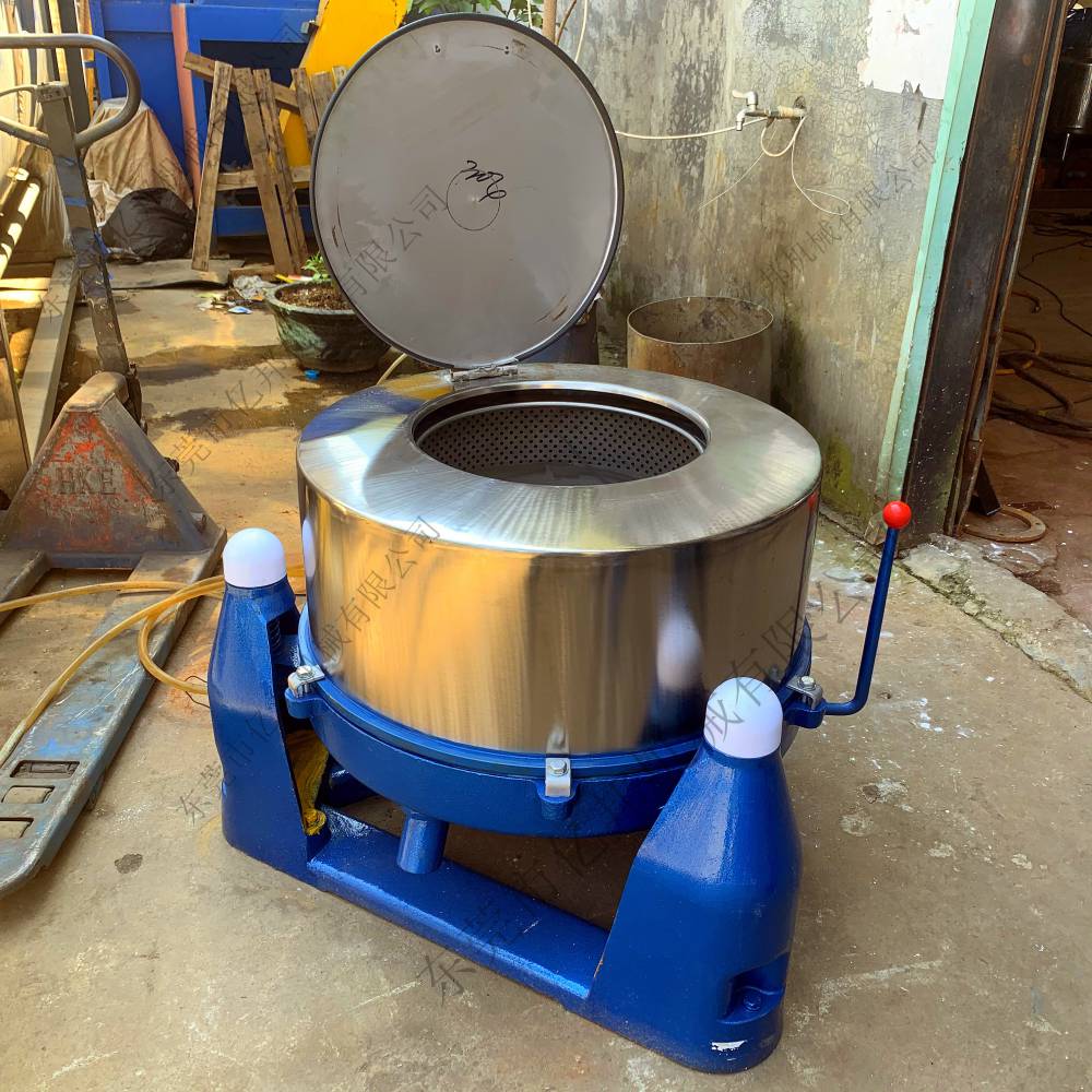 湖北25公斤服装脱水机三足离心甩干机塑料制品脱水机生产厂家