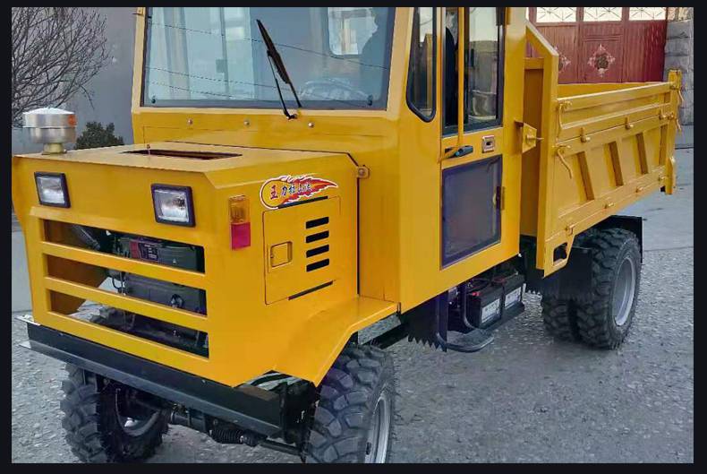 江西赣州四驱农用车四轮四驱自卸拖拉机山区拉木头四驱自卸车